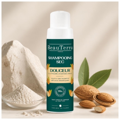 BeauTerra Shampoing Sec Douceur 50 Grammes