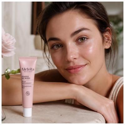 Melvita Source de Roses Fluide Hydra-Repulpant Biologique 40 ML