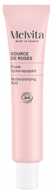 Melvita Source de Roses Fluide Hydra-Repulpant Biologique 40 ML