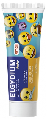 Elgydium Dentifrice Junior 7/12 Ans Emoji Arôme Tutti Frutti 50 ml