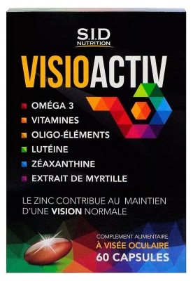 S.I.D Nutrition VisioActiv 60 Unités