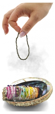 Natura Square Bracelet en Pyrite 