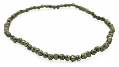 Natura Square Bracelet en Pyrite 