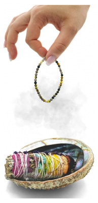 Natura Square Bracelet en Jaspe Bumblebee