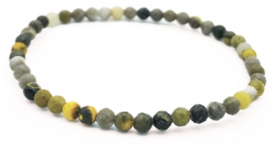 Natura Square Bracelet en Jaspe Bumblebee