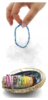 Natura Square Bracelet en Cyanite