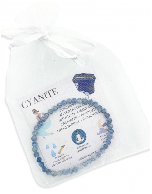 Natura Square Bracelet en Cyanite