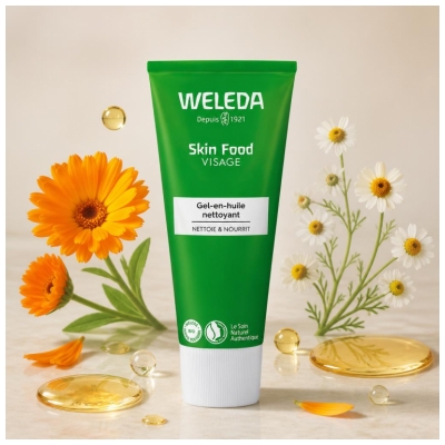 Weleda Skin Food Visage Gel en Huile 75 ML