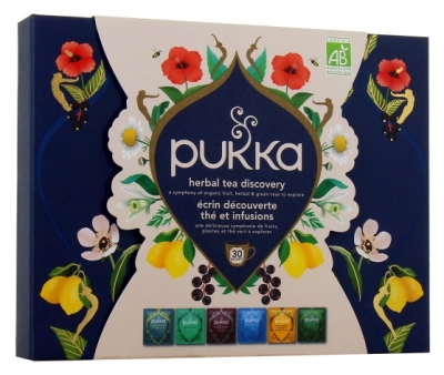 Pukka Coffret 30 Sachets 6 Variétés Bio