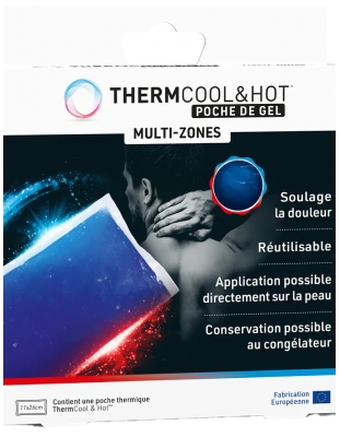 Thermcool Poche de Gel Multi Zones Soulage la Douleur