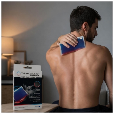 Thermcool Poche de Gel Multi Zones Pocket Soulage la Douleur