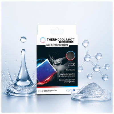 Thermcool Poche de Gel Multi Zones Pocket Soulage la Douleur