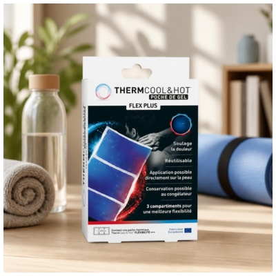 Thermcool Poche de Gel Flex Plus Soulage la Douleur