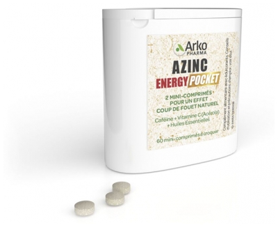 Arkopharma Azinc Energy Pocket 60 Comprimés