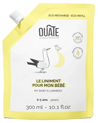 Ouate Le Liniment Soin de Change pour mon Bébé Éco-Recharge 300 ml 
