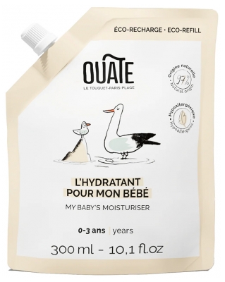 Ouate L'Hydratant pour mon Bébé Visage et Corps à l'Huile d'Amande Douce Éco-Recharge 300 ml