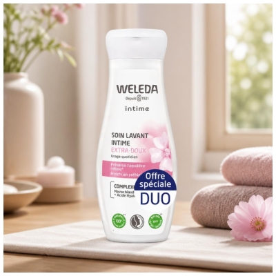 Weleda Soin Lavant Intime Extra-Doux 2 x 200 ml
