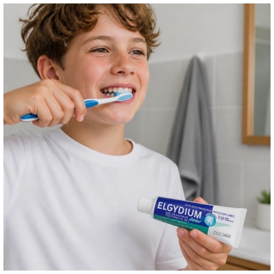 Elgydium Dentifrice Junior Protection Caries 7/12 Ans Menthe Douce 50 ml