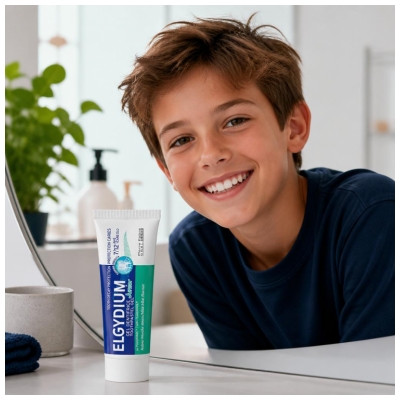 Elgydium Dentifrice Junior Protection Caries 7/12 Ans Menthe Douce 50 ml