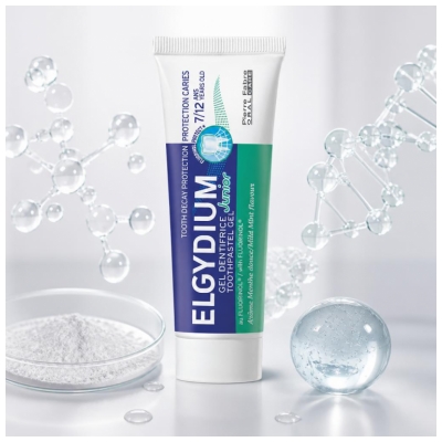 Elgydium Dentifrice Junior Protection Caries 7/12 Ans Menthe Douce 50 ml