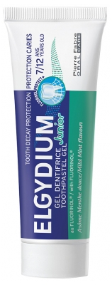 Elgydium Dentifrice Junior Protection Caries 7/12 Ans Menthe Douce 50 ml