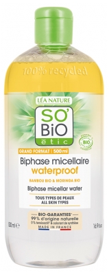 Léa Nature SO BIO étic Biphase Micellaire Waterproof Biologique 500 ML