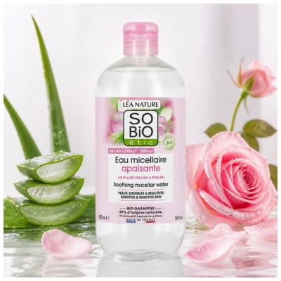 Léa Nature SO BIO étic Eau Micellaire Apaisante Biologique 500 ML