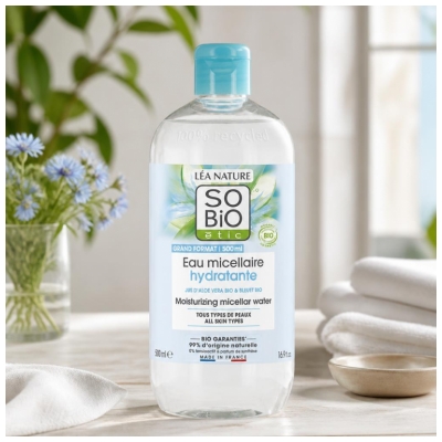 Léa Nature SO BIO étic Eau Micellaire Hydratante Biologique 500 ML