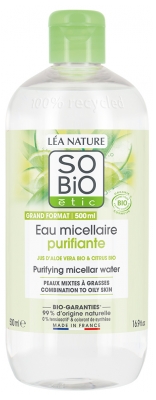 Léa Nature SO BIO étic Eau Micellaire Purifiante Biologique 500 ML