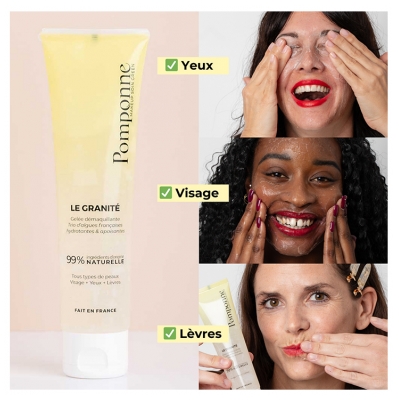 Pomponne Le Granité Gelée Démaquillante Visage 100 ML