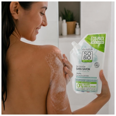 Léa Nature SO BIO étic Gel Douche Sans Savon Biologique 650 ML