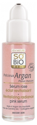 Léa Nature SO BIO étic Précieux Argan Sérum Rose Éclat Revitalisant Biologique 30 ML