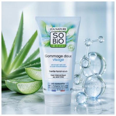 Léa Nature SO BIO étic Gommage Doux Visage Biologique 150 ML
