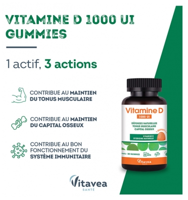 Vitavea Vitamine D Gummies