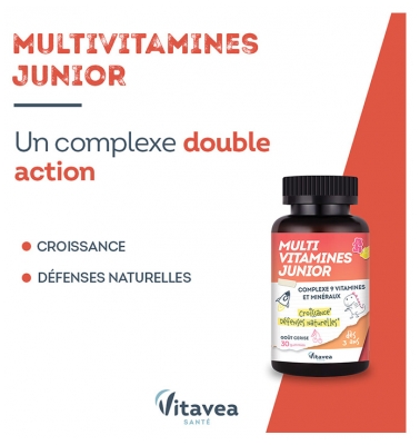 Vitavea Multivitamines Junior Cerise 30 gummies
