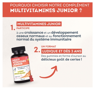 Vitavea Multivitamines Junior Cerise 30 gummies
