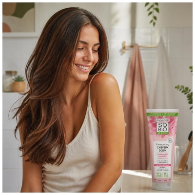 Léa Nature SO BIO étic Shampoing Cheveux Doux Biologique 250 ML