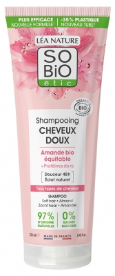 Léa Nature SO BIO étic Shampoing Cheveux Doux Biologique 250 ML