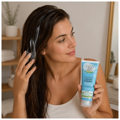 Léa Nature SO BIO étic Crème de Soin Cheveux Hydratés Biologique 100 ML
