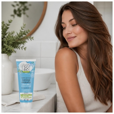 Léa Nature SO BIO étic Crème de Soin Cheveux Hydratés Biologique 100 ML