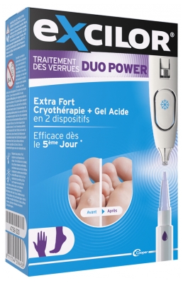Excilor Traitement des Verrues Duo Power Pieds et Mains