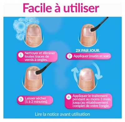 Excilor Traitement Mycose de l'Ongle avec Pinceau Applicateur 3,3 ml