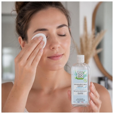 Léa Nature SO BIO étic Démaquillant Yeux Biphase Waterproof Biologique 100 ML