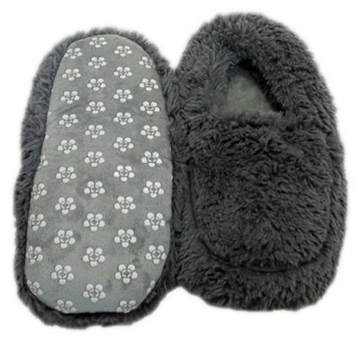 Soframar Cozy Bien-être Chaussons Bouillotte Taille Unique - Couleur : Gris Foncé