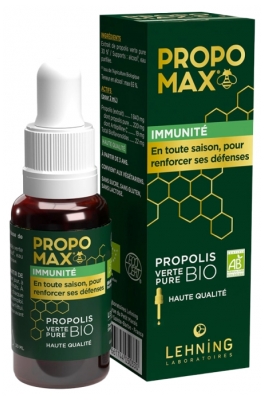 Laboratoires Lehning Propo Max Immunité Propolis Verte Bio 30 ml