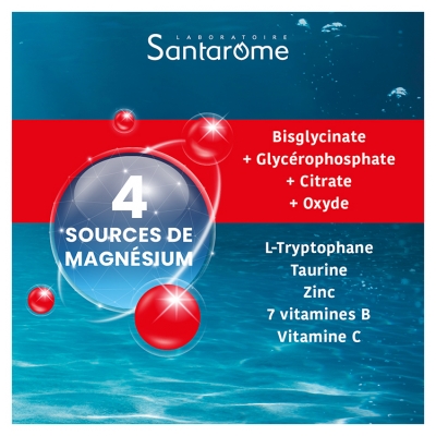Santarome Magné 360 Max LP Libération Prolongée 30 Comprimés