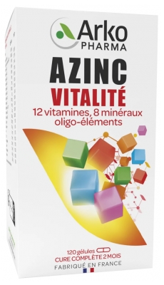 Arkopharma Azinc Adulte 120 Gélules