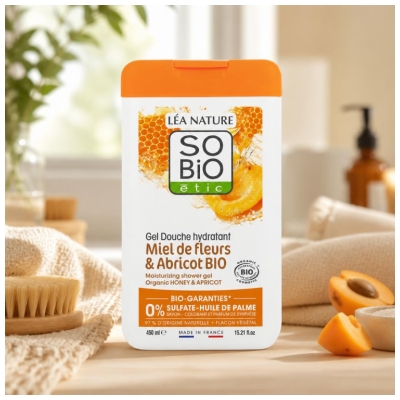 Léa Nature SO BIO étic Gel Douche Hydratant 450 ML