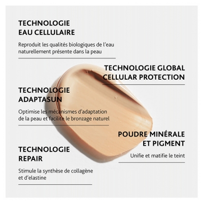 Soin hydratant visage pour peaux sensibles SPF 50+