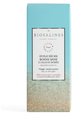 Biosalines Huile Sèche Bonne Mine Algue Dorée 30 ML